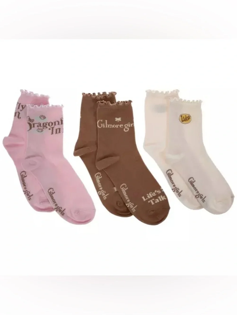 Gilmore Girls Crew Socks